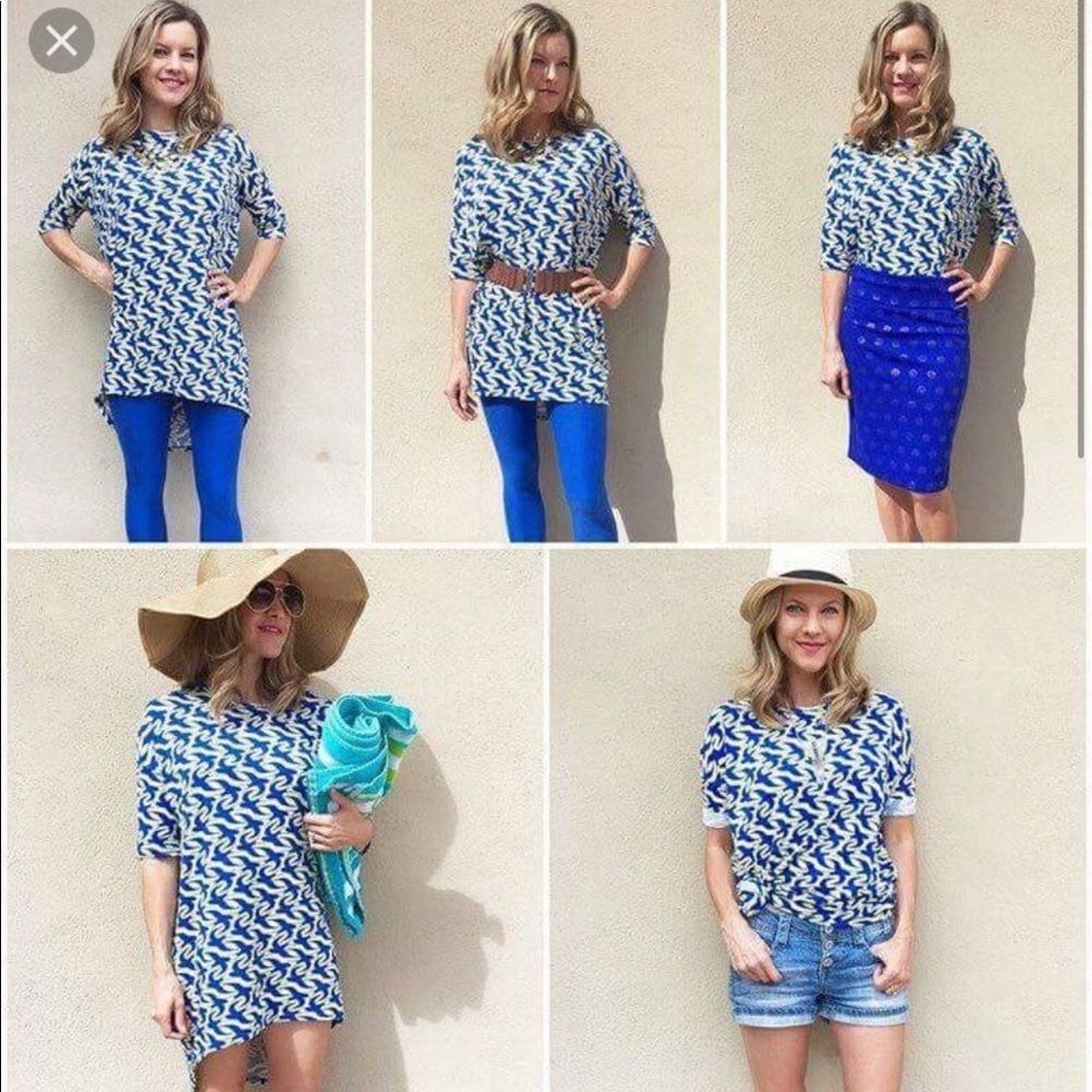 Lularoe Irma Tunic Top Sz XS